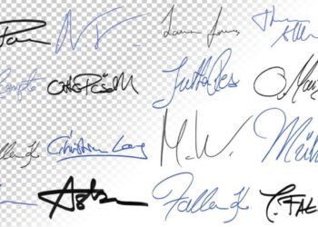 schöne unterschrift erstellen